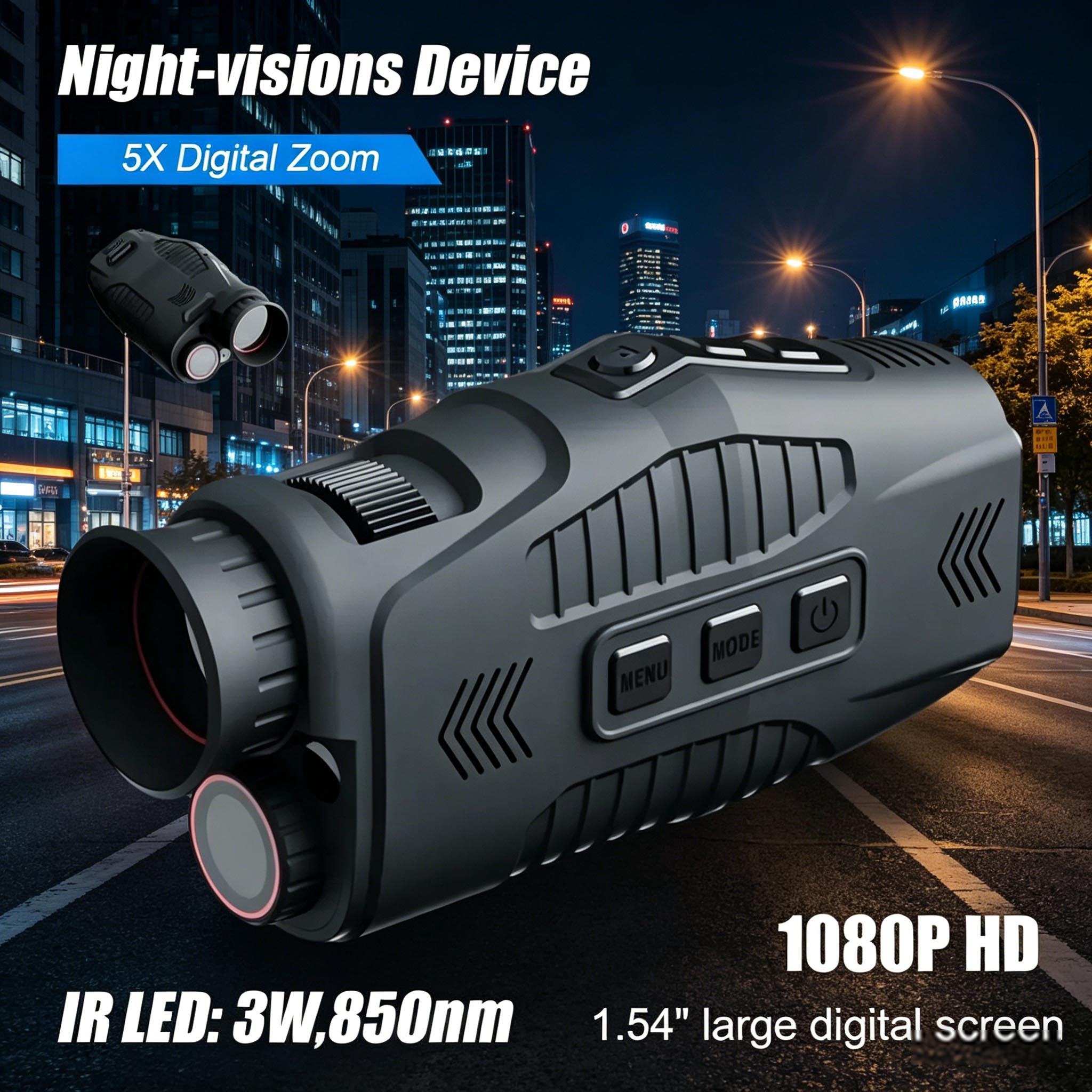 Trail Camera Infrared - กล้องมองกลางคืนอินฟราเรดแบบตาเดียว R11 1080P ซูมดิจิตอล 5 เท่า