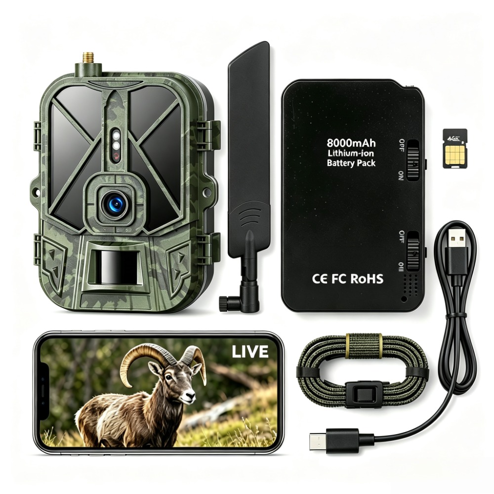 กล้องถ่ายภาพสัตว์ป่า 4G 120MP  - Hunting And Outdoor Shows บทวิจารณ์และราคา