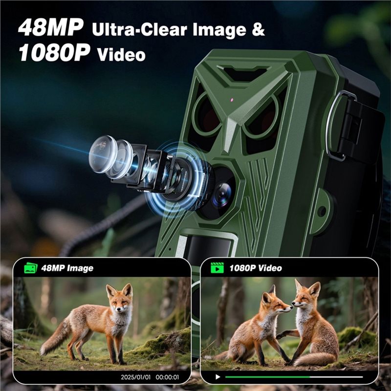 BTLIFE-Wildlife Surveillance 1 - Trail Camera Infrared บทวิจารณ์และราคา