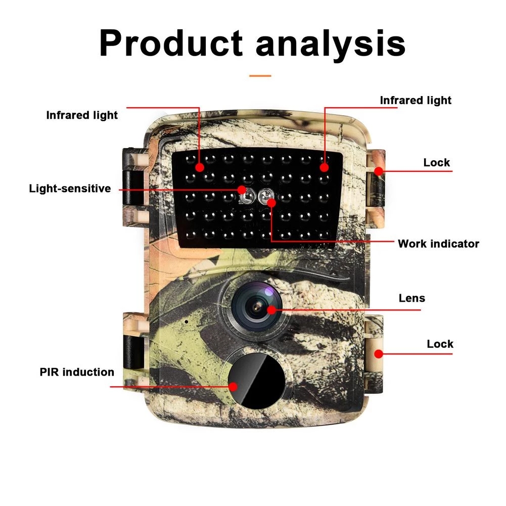 Mini Trail การล่าสัตว์กล้อง PI - Trail Camera Infrared บทวิจารณ์และราคา