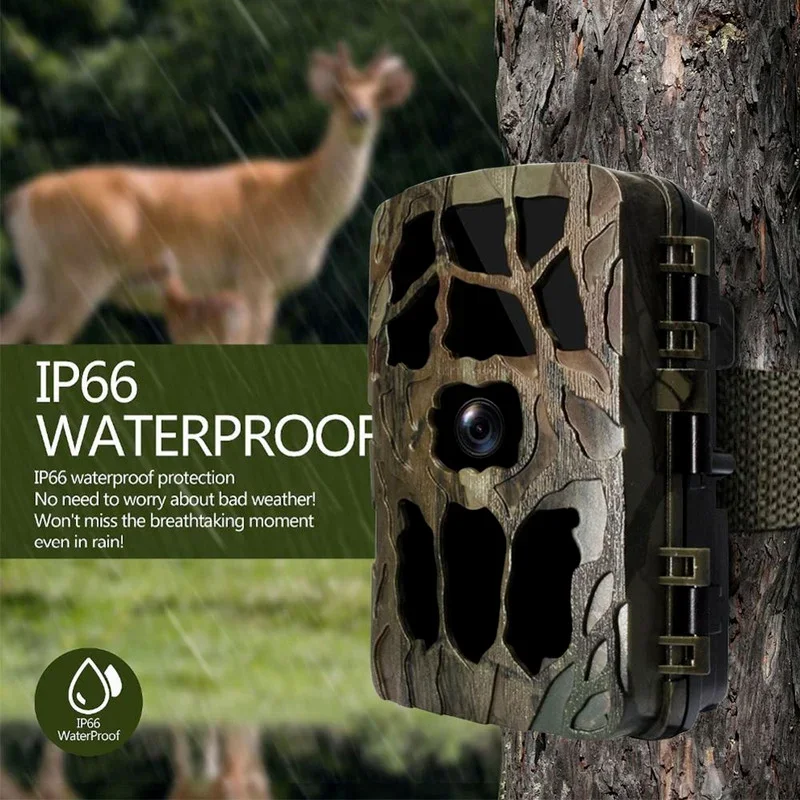 H982 IP66กันน้ำ4K กลางแจ้งอินฟ - Trail Camera Infrared บทวิจารณ์และราคา