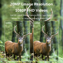 กล้องติดตามสัตว์ป่า 20MP 1080P - Trail Camera Infrared บทวิจารณ์และราคา
