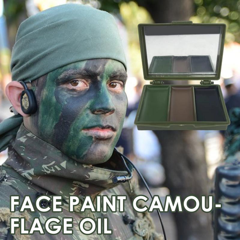 3 สีแฟนกองทัพ CS ยิง Face Pain - Camo Face Paint บทวิจารณ์และราคา